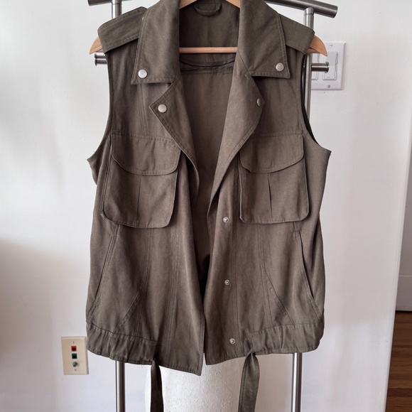 Cargo Vest - Olive, Size Small - Picture 2 of 3